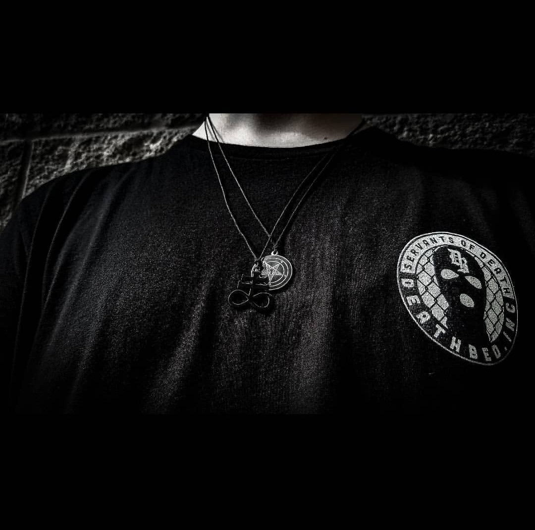 Leviathan cross necklace